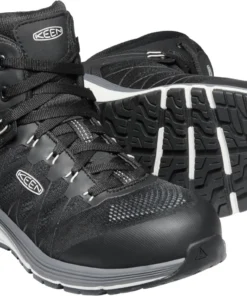 'Keen Utility' Men's Vista Energy EH Mid Hiker Carbon Toe - Vapor / Black