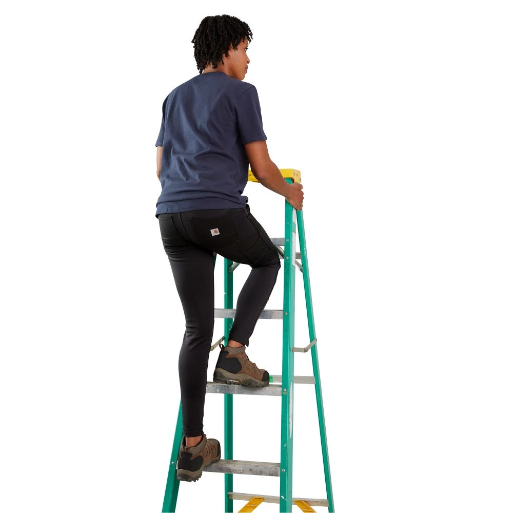 'Carhartt' Women's Fitted Midweight Utility Legging - Black 6 'Carhartt' Women's Fitted Midweight Utility Legging - Black