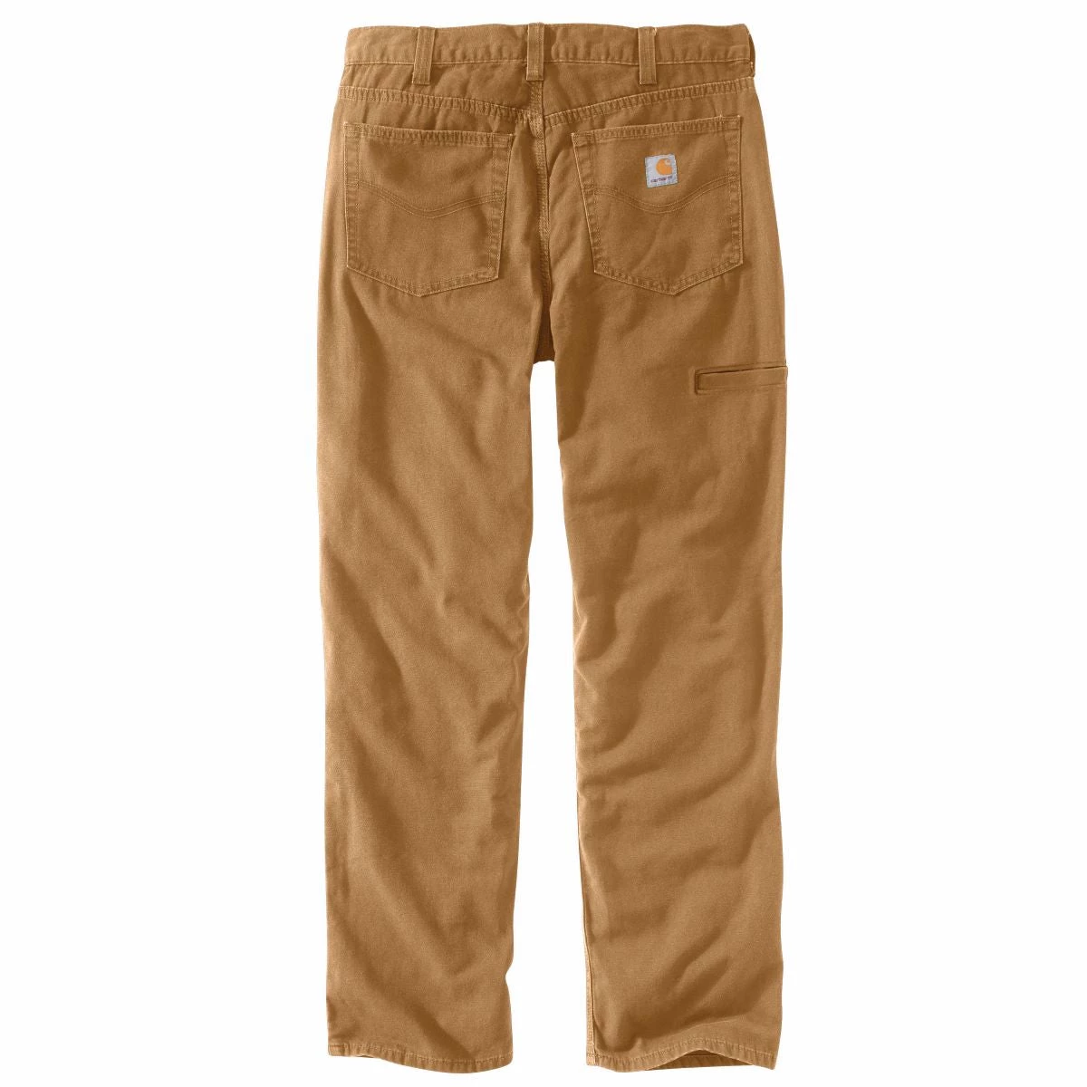 'Carhartt' Men's Rugged Flex® Flex Relaxed Canvas 5-Pocket Pant - Hickory 5 'Carhartt' Men's Rugged Flex® Flex Relaxed Canvas 5-Pocket Pant - Hickory