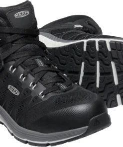 'Keen Utility' Women's Vista Energy EH Mid Hiker Carbon Toe - Vapor / Black