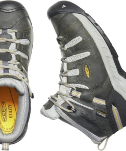 'Keen Utility' Women's Flint II EH WP Steel Toe - Magnet / Vapor