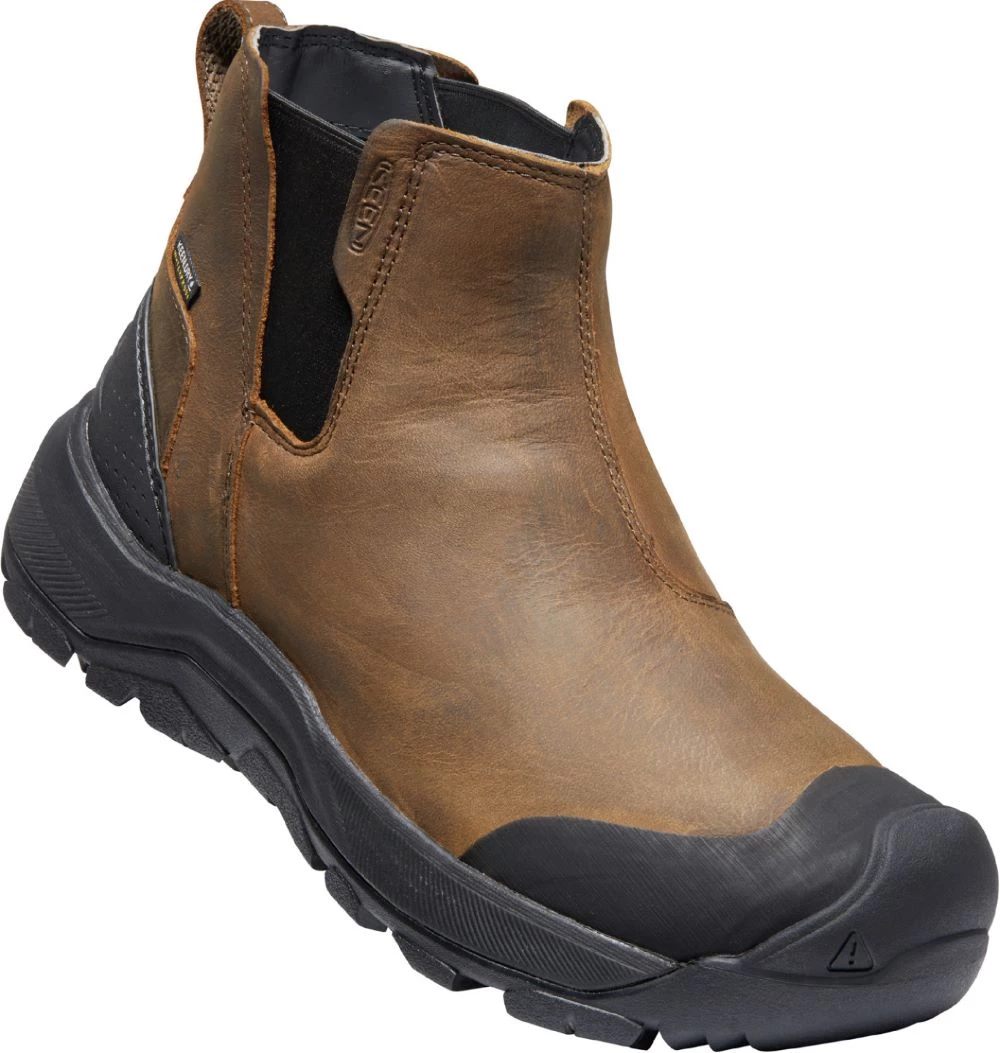 Keen Outdoor 'Keen' Men's Revel IV Chelsea Insulated WP Boot - Canteen / Black 8 Keen Outdoor 'Keen' Men's Revel IV Chelsea Insulated WP Boot - Canteen / Black