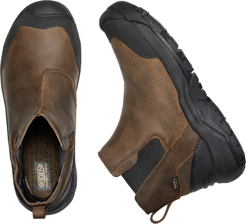 Keen Outdoor 'Keen' Men's Revel IV Chelsea Insulated WP Boot - Canteen / Black 4 Keen Outdoor 'Keen' Men's Revel IV Chelsea Insulated WP Boot - Canteen / Black