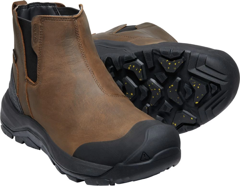 Keen Outdoor 'Keen' Men's Revel IV Chelsea Insulated WP Boot - Canteen / Black 6 Keen Outdoor 'Keen' Men's Revel IV Chelsea Insulated WP Boot - Canteen / Black