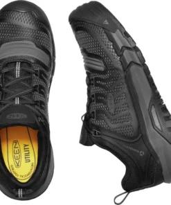 Keen Utility 'Keen' Men's Kansas City Low KBF EH WP Carbon Toe - Black / Gunmetal