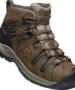 'Keen Utility' Men's Flint II Mid EH WP Soft Toe - Black Olive / Brindle 11 'Keen Utility' Men's Flint II Mid EH WP Soft Toe - Black Olive / Brindle