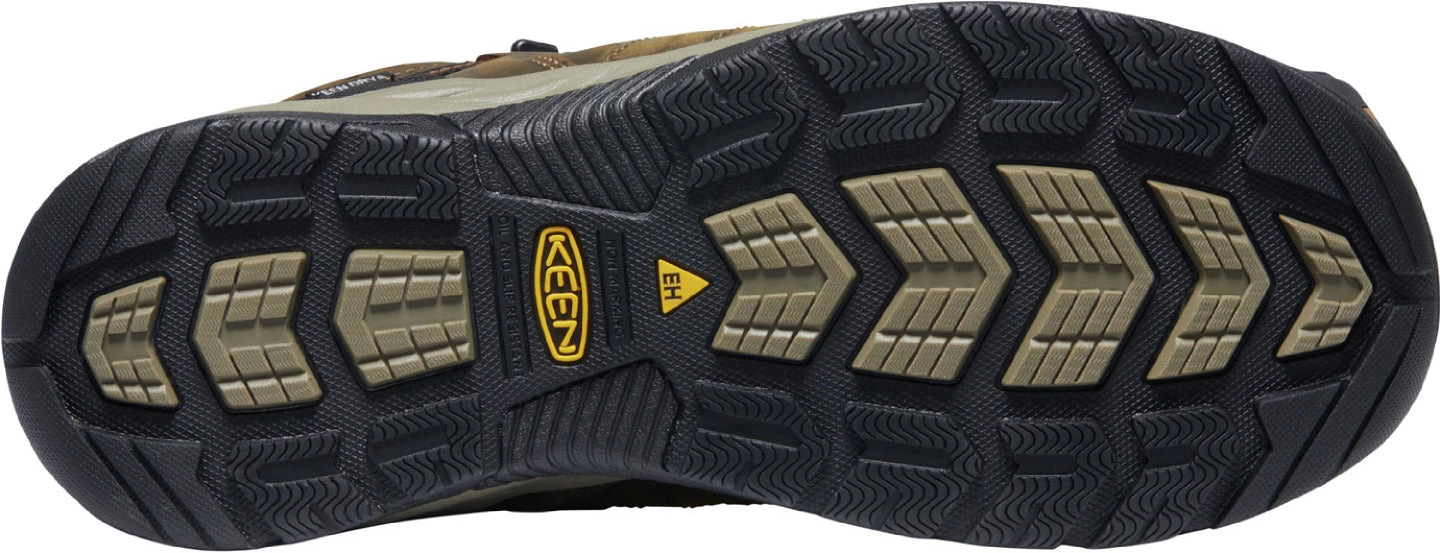 'Keen Utility' Men's Flint II Mid EH WP Soft Toe - Black Olive / Brindle 5 'Keen Utility' Men's Flint II Mid EH WP Soft Toe - Black Olive / Brindle