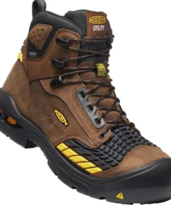 'Keen Utility' Men's 6" Troy KBF EH WP Comp Toe - Dark Earth / Black 13 'Keen Utility' Men's 6