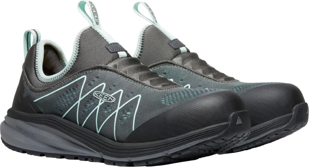 'Keen Utility' Women's Vista Energy EH SR Carbon Fiber Toe - Steel Grey / Blue Glass 6 'Keen Utility' Women's Vista Energy EH SR Carbon Fiber Toe - Steel Grey / Blue Glass
