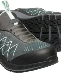 'Keen Utility' Women's Vista Energy EH SR Carbon Fiber Toe - Steel Grey / Blue Glass 11 'Keen Utility' Women's Vista Energy EH SR Carbon Fiber Toe - Steel Grey / Blue Glass