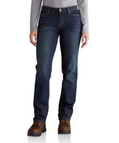 'Carhartt' Women's Blaine Loose Fit Straight Leg - Bluestone