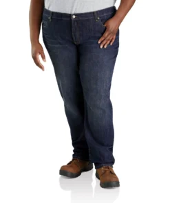 'Carhartt' Women's Blaine Loose Fit Straight Leg - Bluestone