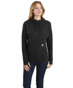 'Carhartt' Women's Newberry Hoodie - Black