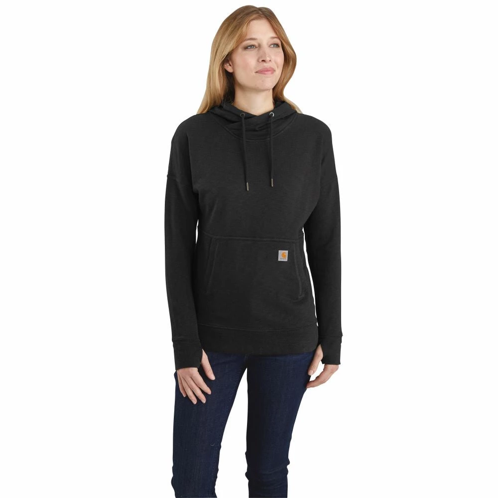 'Carhartt' Women's Newberry Hoodie - Black 3 'Carhartt' Women's Newberry Hoodie - Black