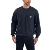 'Carhartt' Men's Crewneck Pocket Sweatshirt - New Navy