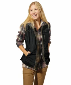 'Carhartt' Women's Utility Sherpa-Lined Vest - Black