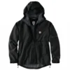 'Carhartt' Men's Storm Defender® Midweight WP Hooded Jacket - Black