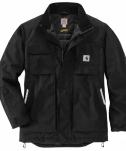 'Carhartt' Men's Yukon Extremes®Full Swing® Insulated Coat - Black