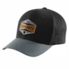 'Carhartt' Men's Rugged Flex Cap With Patch Logo - Black 2 'Carhartt' Men's Rugged Flex Cap With Patch Logo - Black