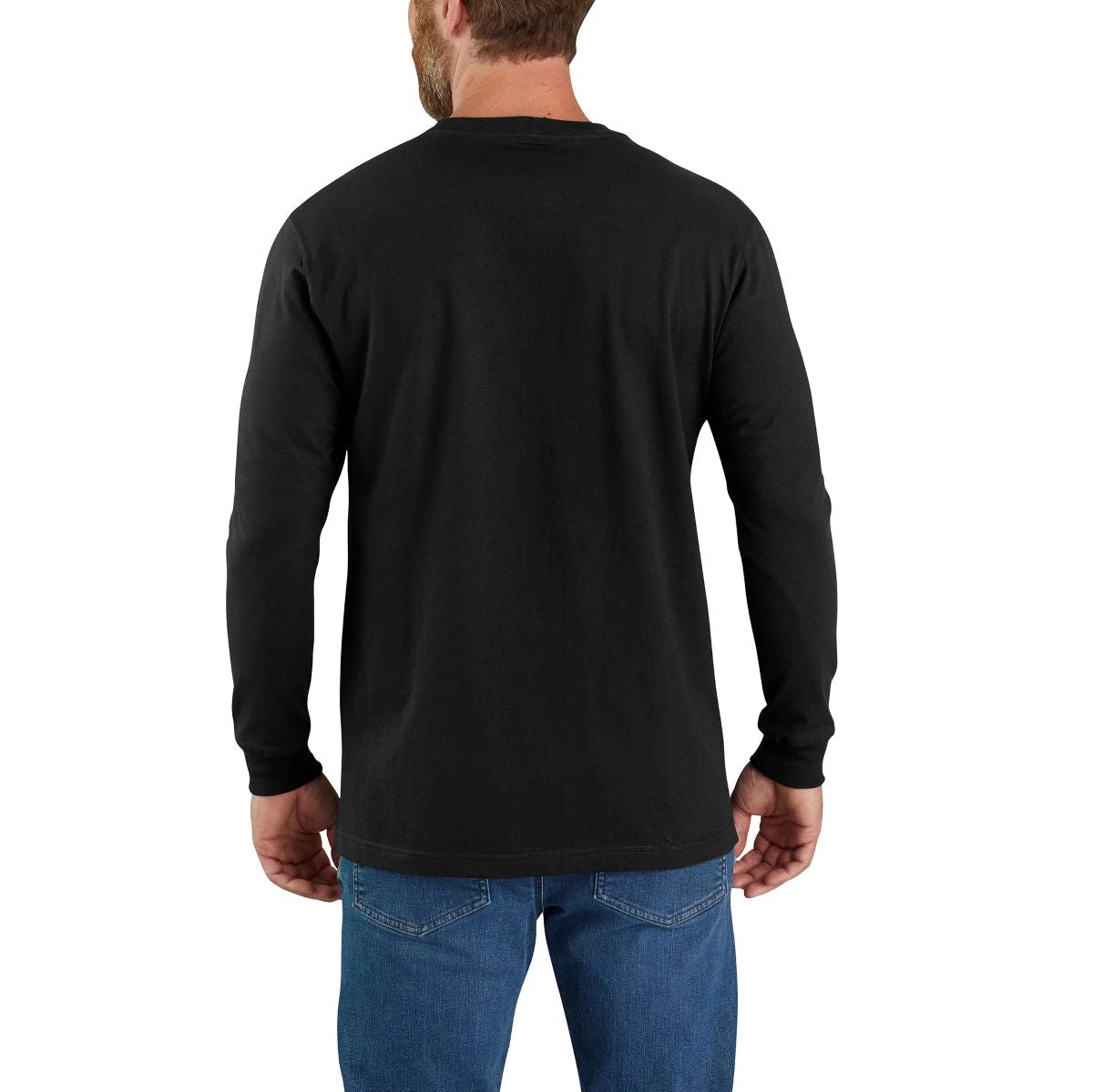 'Carhartt' Men's Midweight USA Flag Graphic T-Shirt - Black 4 'Carhartt' Men's Midweight USA Flag Graphic T-Shirt - Black