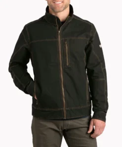 'Kuhl' Men's Burr™ Jacket - Dark Brown Espresso