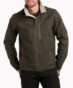 'Kuhl' Men's Burr Jacket Lined - Gun Metal