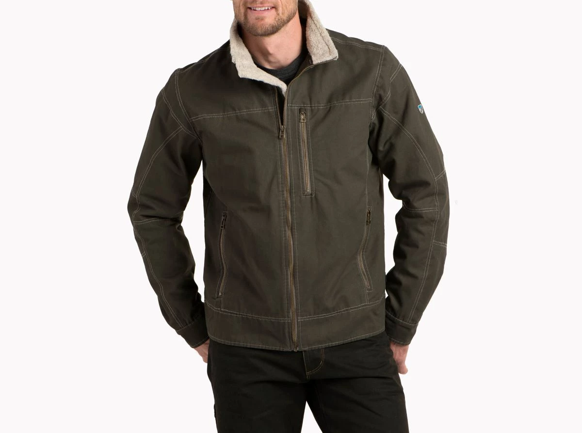 'Kuhl' Men's Burr Jacket Lined - Gun Metal 3 'Kuhl' Men's Burr Jacket Lined - Gun Metal