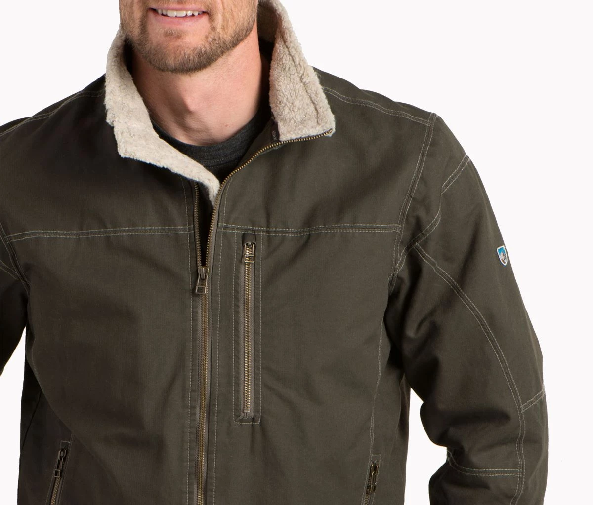 'Kuhl' Men's Burr Jacket Lined - Gun Metal 6 'Kuhl' Men's Burr Jacket Lined - Gun Metal