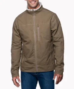 'Kuhl' Men's Burr Jacket Lined - Khaki