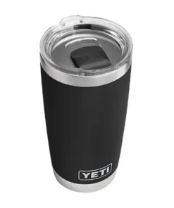 'YETI' 20 Oz. Rambler Insulated Tumbler - Black