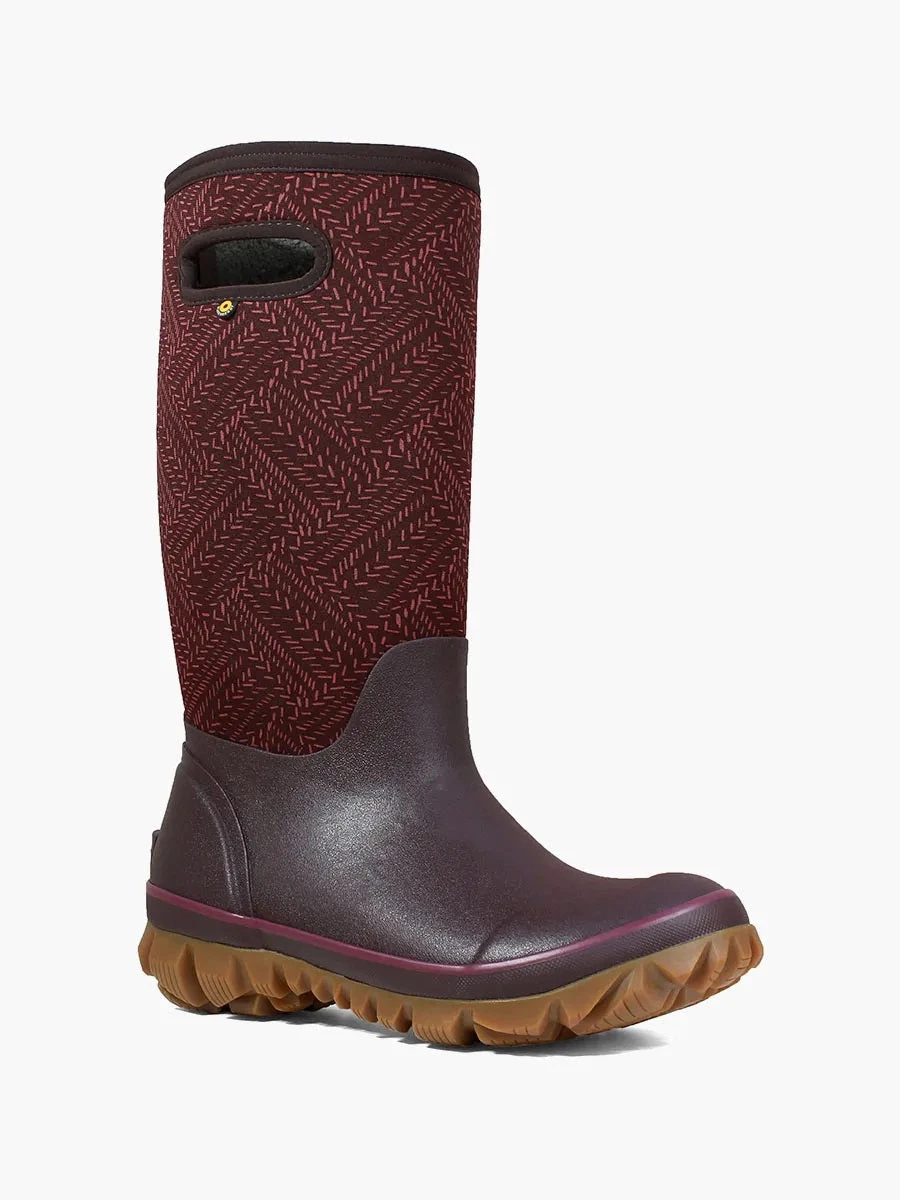 'Bogs' Women's 14" Whiteout Fleck Insulated WP Winter - Grape 7 'Bogs' Women's 14" Whiteout Fleck Insulated WP Winter - Grape