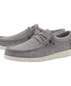 'Hey Dude' Men's Wally - Slate Houndstooth