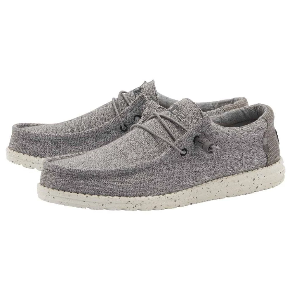 'Hey Dude' Men's Wally - Slate Houndstooth 3 'Hey Dude' Men's Wally - Slate Houndstooth