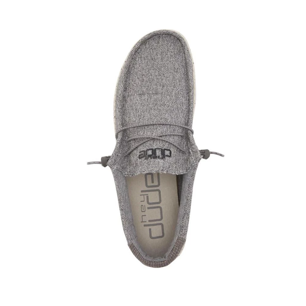 'Hey Dude' Men's Wally - Slate Houndstooth 4 'Hey Dude' Men's Wally - Slate Houndstooth