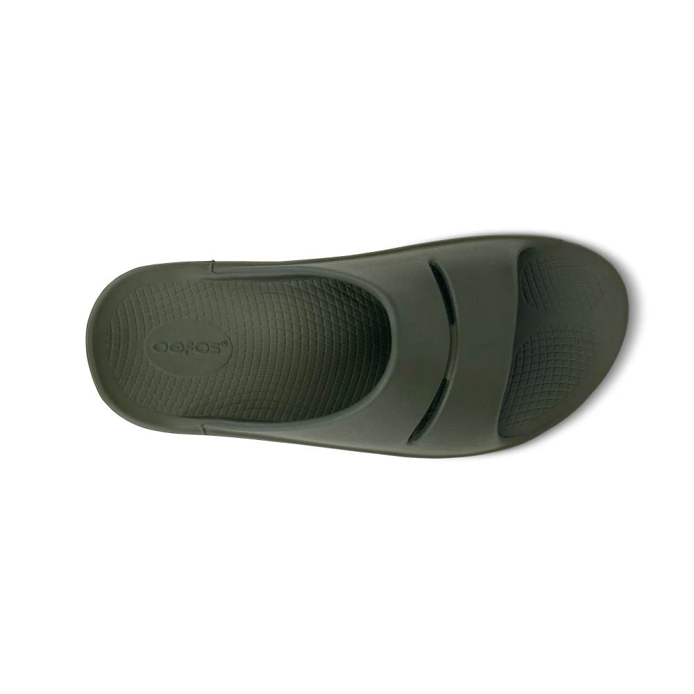 Shoes & Boots 'OOFOS' Unisex OOahh Slide Sandal - Forest Green 4 Shoes & Boots 'OOFOS' Unisex OOahh Slide Sandal - Forest Green