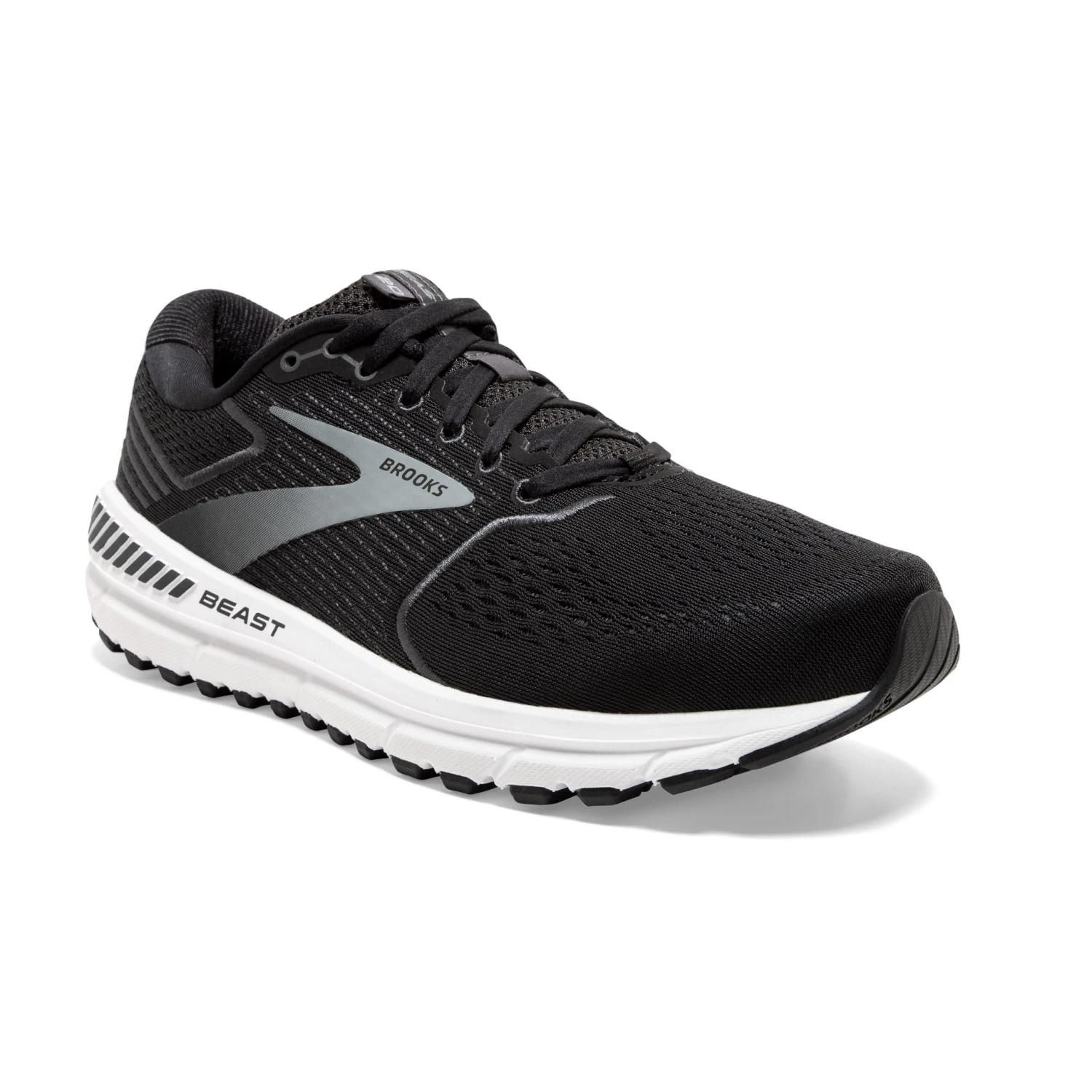 'Brooks' Men's Beast 20 - Black / Ebony / Grey 4 'Brooks' Men's Beast 20 - Black / Ebony / Grey