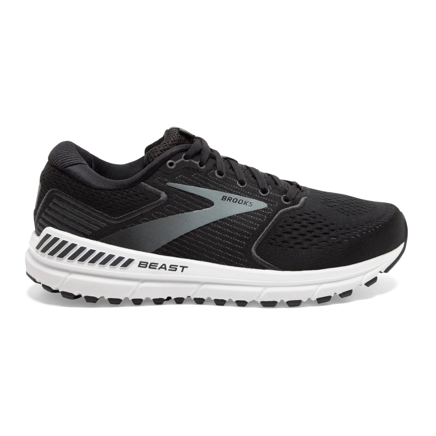'Brooks' Men's Beast 20 - Black / Ebony / Grey 3 'Brooks' Men's Beast 20 - Black / Ebony / Grey