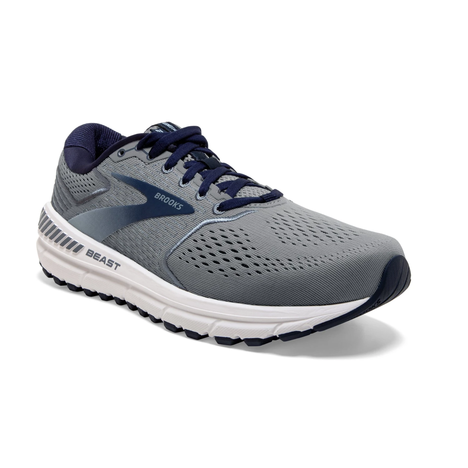'Brooks' Men's Beast 20 - Blue / Grey / Peacoat 4 'Brooks' Men's Beast 20 - Blue / Grey / Peacoat