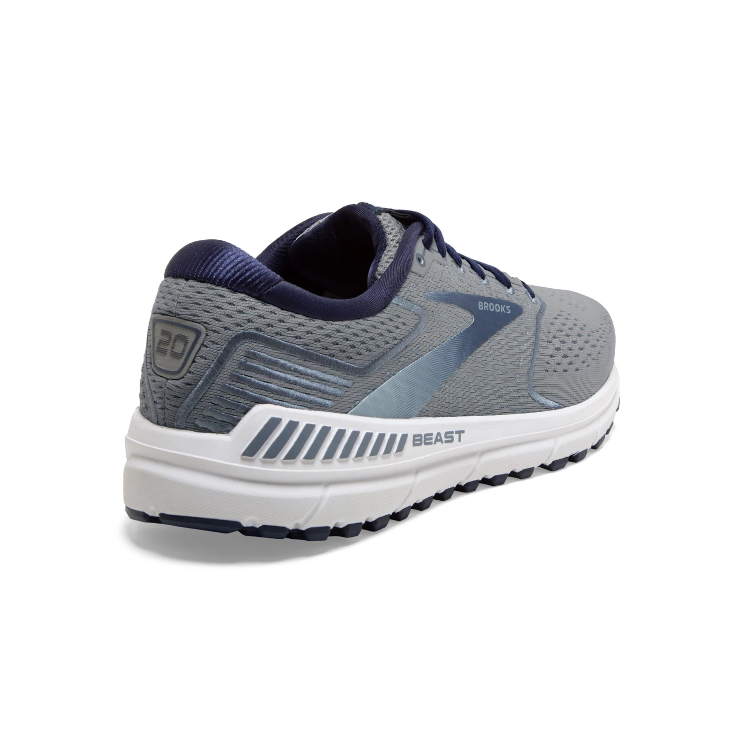 'Brooks' Men's Beast 20 - Blue / Grey / Peacoat 7 'Brooks' Men's Beast 20 - Blue / Grey / Peacoat