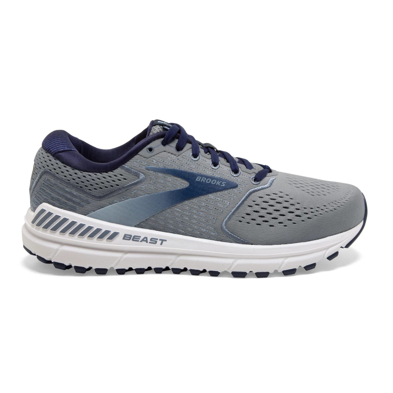 'Brooks' Men's Beast 20 - Blue / Grey / Peacoat 3 'Brooks' Men's Beast 20 - Blue / Grey / Peacoat
