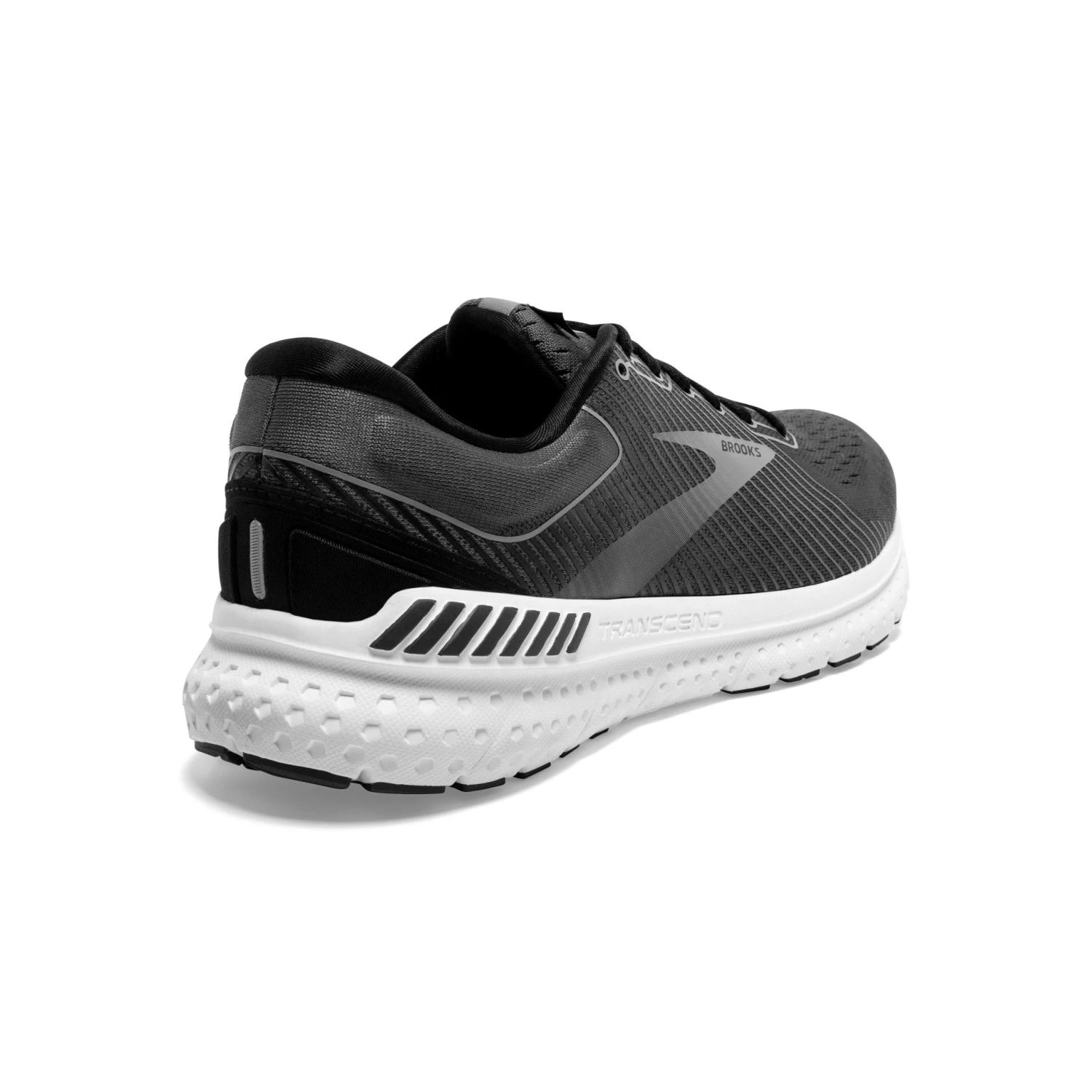 'Brooks' Men's Transcend 7 - Black / Grey 7 'Brooks' Men's Transcend 7 - Black / Grey