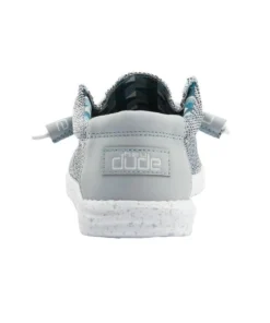 ‘Hey Dude' Men’s Wally Sox Funk - Ice Grey