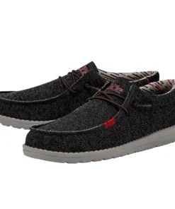 'Hey Dude' Men's Wally Sox - Neon High Risk Red