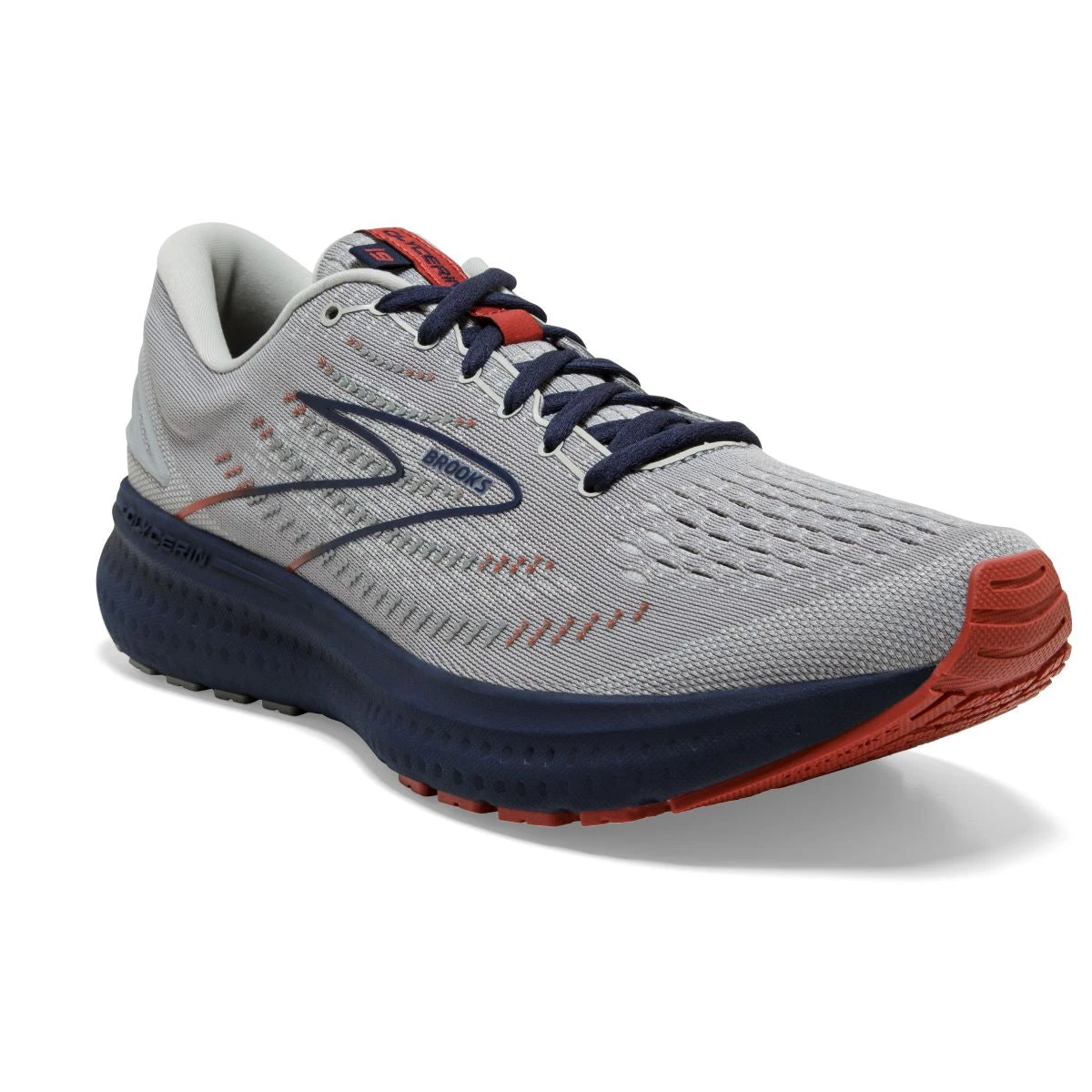 'Brooks' Men's Glycerin 19 - Grey / Alloy / Peacoat 4 'Brooks' Men's Glycerin 19 - Grey / Alloy / Peacoat