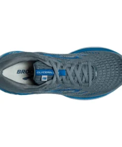 'Brooks' Men's Glycerin GTS 19 - Quarry / Grey / Dark Blue