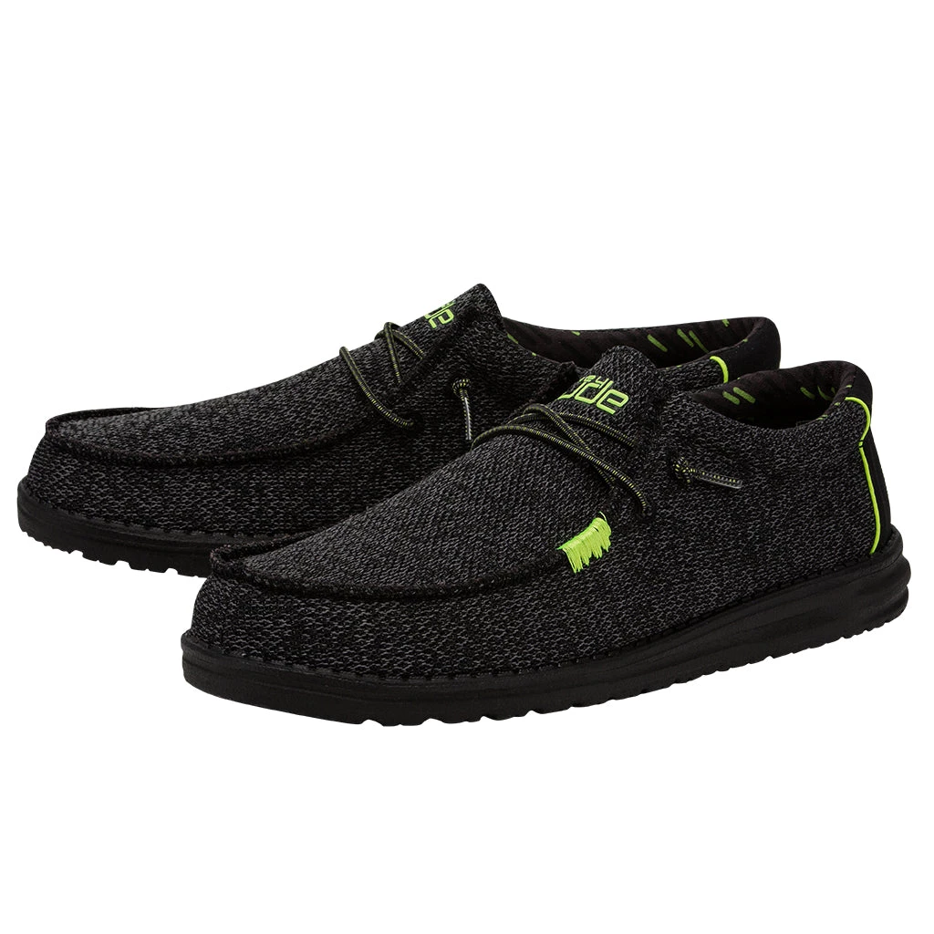 'Hey Dude' Wally Sox - Neon Lime Men 3 'Hey Dude' Wally Sox - Neon Lime Men