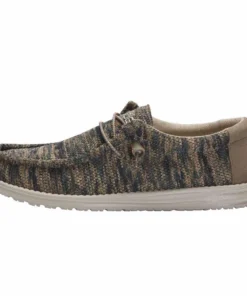 'Hey Dude' Men's Wally Sox - Woodland Camo