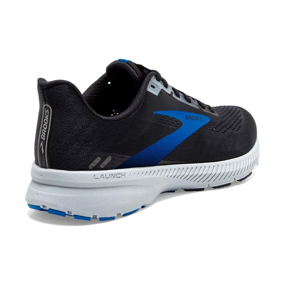 'Brooks' Men's Launch GTS 8 - Black / Grey / Blue 8 'Brooks' Men's Launch GTS 8 - Black / Grey / Blue