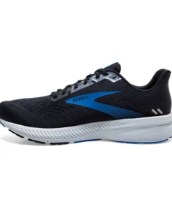 'Brooks' Men's Launch GTS 8 - Black / Grey / Blue 12 'Brooks' Men's Launch GTS 8 - Black / Grey / Blue