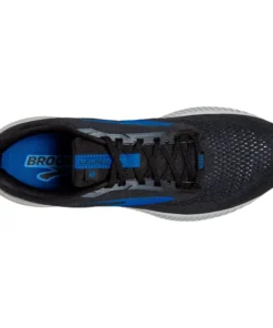 'Brooks' Men's Launch GTS 8 - Black / Grey / Blue 10 'Brooks' Men's Launch GTS 8 - Black / Grey / Blue